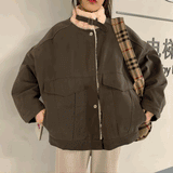 フライトネックファージャケット