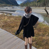 ルーズニットワンピース