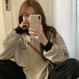 カジュアルボーダーロンT