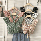 フリルシフォンビスチェ