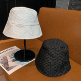 デザインリネンバケットハット