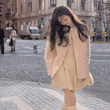 ボウタイリボンニットワンピース