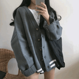 アクセントラインカーディガン