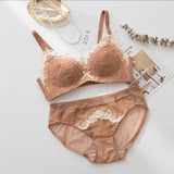 ヴィンテージレースブラ&ショーツSET