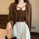 フェミニンパフボレロトップス