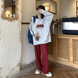 スポーツロゴスウェット