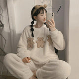 トリオベアもこもこルームウェア