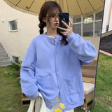 クルーネックハイゲージカーディガン