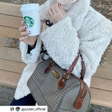 アクセントリボンボアアウター