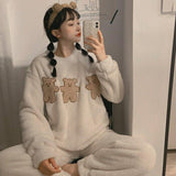 トリオベアもこもこルームウェア