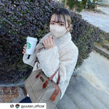 アクセントリボンボアアウター