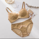ヴィンテージレースブラ&ショーツSET