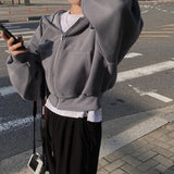 ボリュームスリーブパーカー