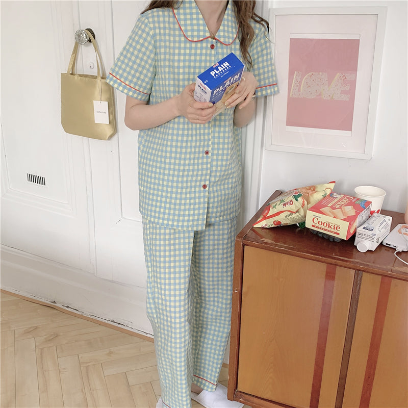 ギンガムポップルームウェア