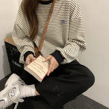 カジュアルボーダーロンT