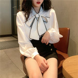 ヴィンテージボウタイブラウス