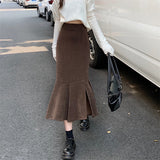 サイドスリットマーメイドスカート