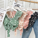 フリルシフォンビスチェ