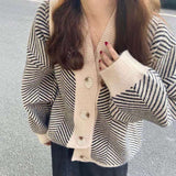 カジュアルルーズカーディガン