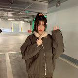 フライトネックファージャケット