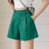 シンプルタックハーフパンツ