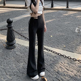 サイドタイフレアパンツ