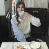 パールニットベスト&シャツSET