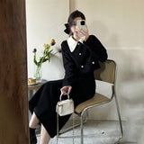 レトロカラージャケット&ロングスカートSET