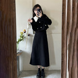 レトロカラージャケット&ロングスカートSET