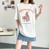ショッピングラビットTシャツ