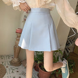 センターワイドプリーツスカート