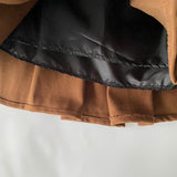 ロゴベアショートニット&スカートSET