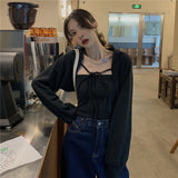 ブラックボレロカーディガン