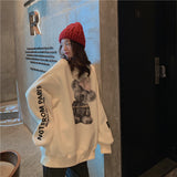 グラフィックベアオーバースウェット