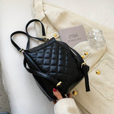 チェーンキルティングミニリュック