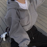 ボリュームスリーブパーカー