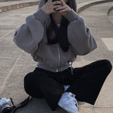 ボリュームスリーブパーカー