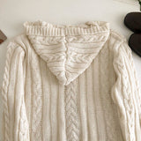 マシュマロケーブルルームパーカー