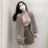 レディドルマンカーディガン