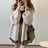 レディドルマンカーディガン