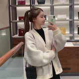 カジュアルルーズカーディガン