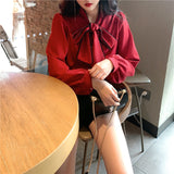 ヴィンテージボウタイブラウス