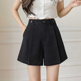 シンプルタックハーフパンツ