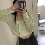 カモフラショートカーディガン