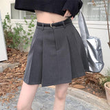 ワイドプリーツスカート