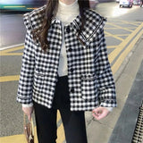 フレンチカラーギンガムアウター