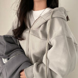 ボリュームスリーブパーカー