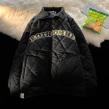 キルティングロゴジャケット