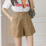 シンプルタックハーフパンツ