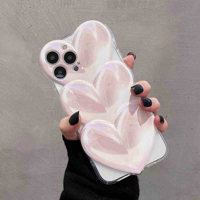 ぷっくりハートiPhoneケース